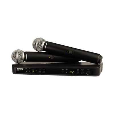 Micro BLX288 SM58 Dual Vocal System